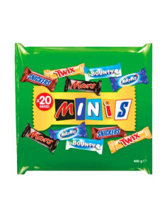 085 MINIS SNICKER, MARS, BOUNTY, TWIX, MILKY WAY 400g