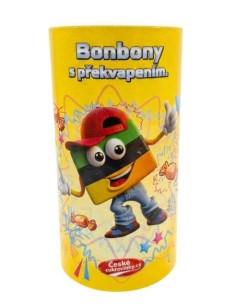 261 – TUBUS S PŘEKVAPENÍM ŽLUTÝ PRO DĚTI
