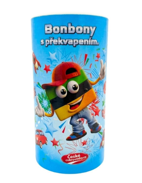 262 – TUBUS S PŘEKVAPENÍM MODRÝ PRO KLUKY