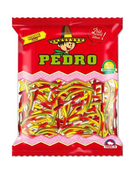 011 Pedro Želé sladké Žížalky 1000g