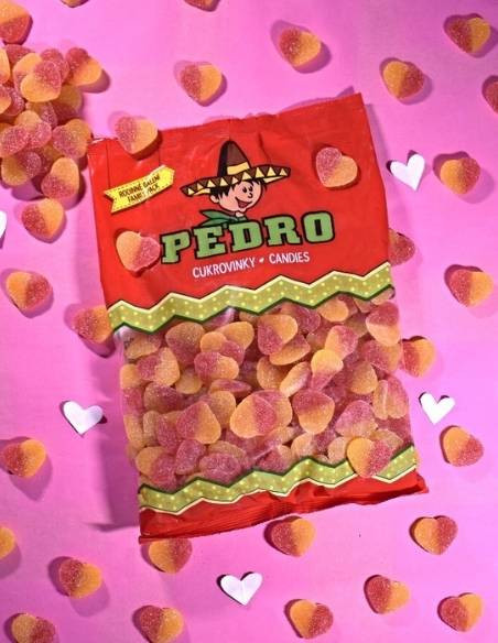 022 Pedro Kyselá srdíčka 1000g