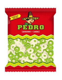 046 Pedro JABLKO KROUŽKY kyselé 1000g