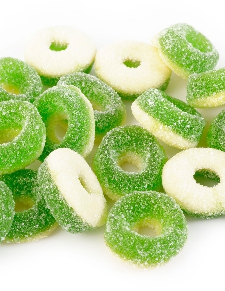 046 Pedro JABLKO KROUŽKY kyselé 1000g