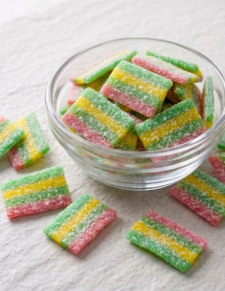 065 Pedro TUTTI FRUTTI krátké kyselé pásky 1000g