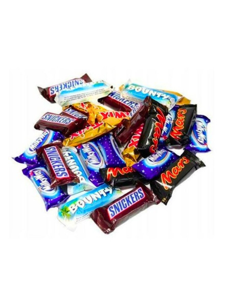 085 MINIS SNICKER, MARS, BOUNTY, TWIX, MILKY WAY 400g