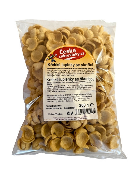 250 SKOŘICOVÉ LUPÍNKY 200g