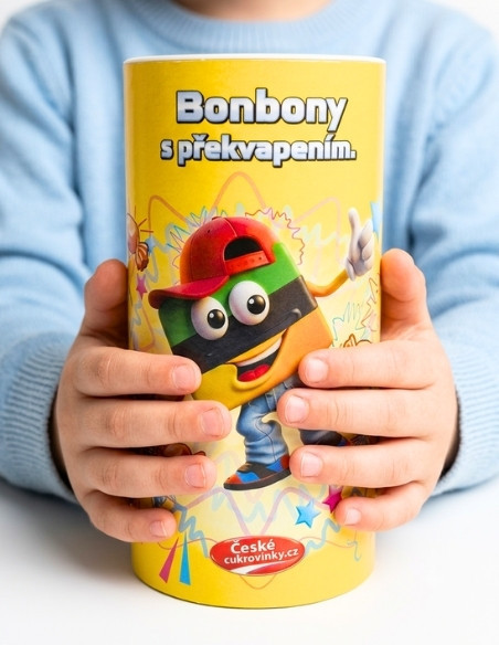 261 – TUBUS S PŘEKVAPENÍM ŽLUTÝ PRO DĚTI